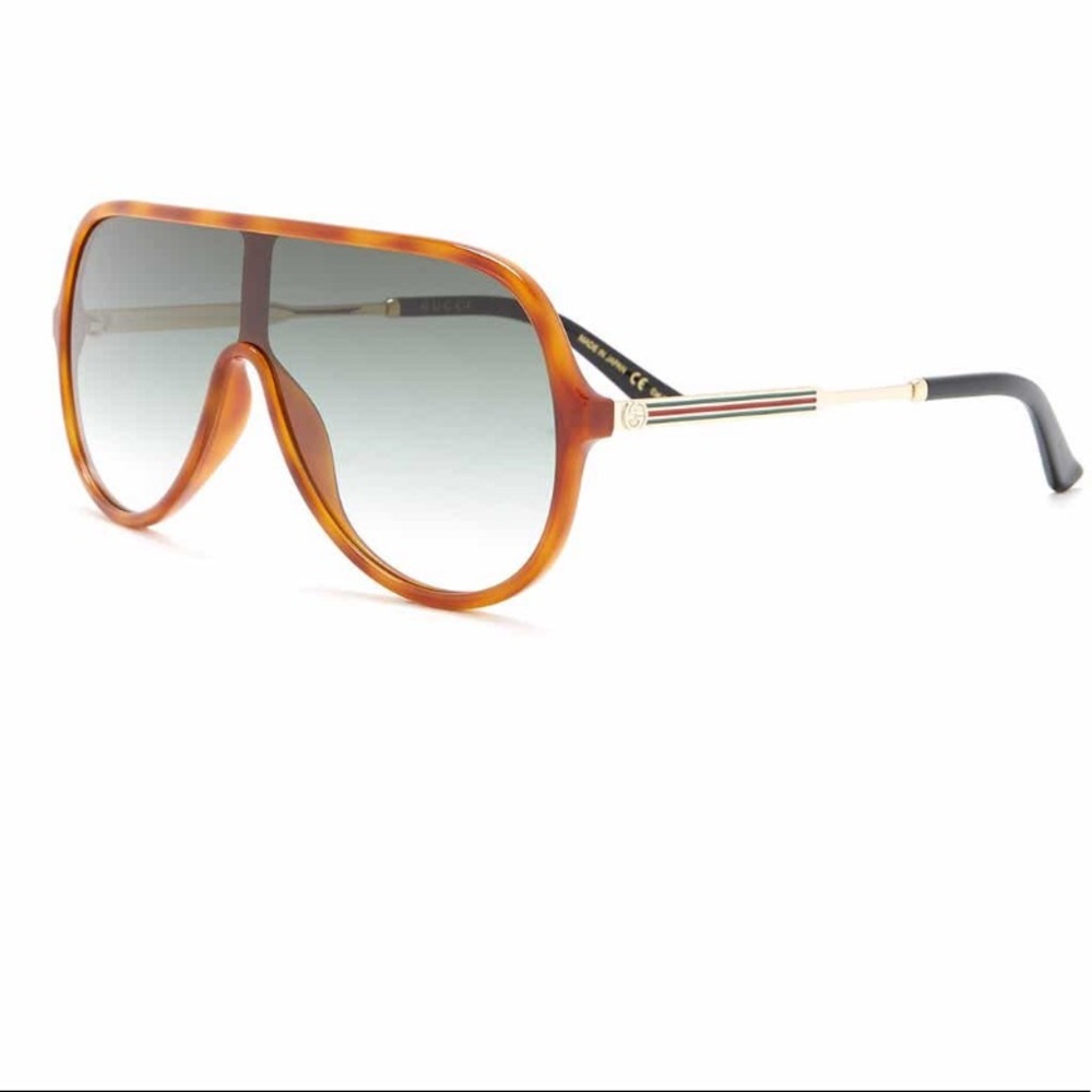 NEW Gucci 99mm Shield Sunglasses
